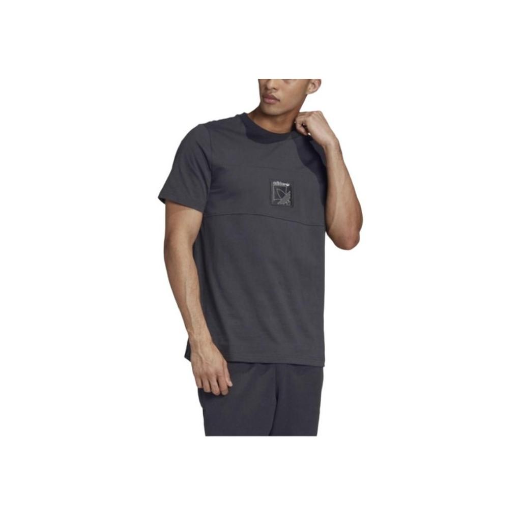 Adidas Оригинальная мужская футболка с коротким рукавом и круглым вырезом Sprt Series, темно-серая GD5813