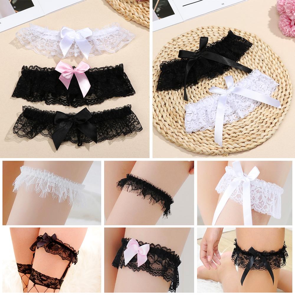 1pcs Party Accessories Belt Bowknot Lace Bride Garter Bridal Leg Garter Thigh Ring Leg Ring
