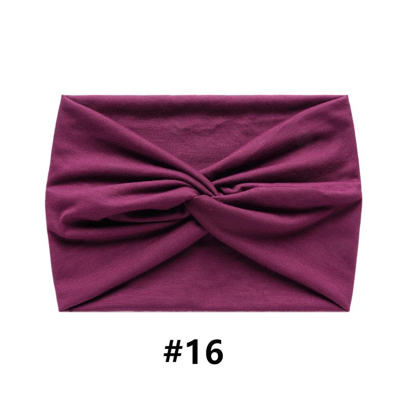 Широкие повязки на голову для женщин Очень большая повязка на голову в виде тюрбана Повязка на голову в стиле бохо Повязка на голову с витым узлом Спортивные эластичные нескользящие повязки на голову для тренировок Аксессуары для больших волос