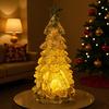 Yousheng LED Christmas Tree Night Light Glowing Tree Decoration Festive Tabletop Ornament Atmosphere Party Holiday Gift