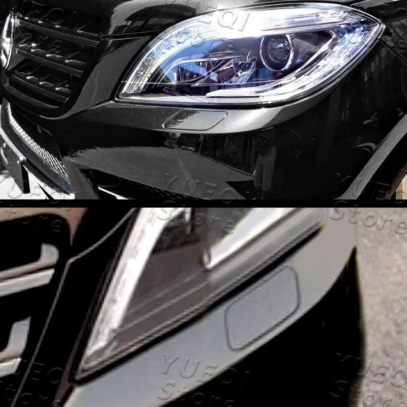 Car Headlight Washer Cover 1668600208 1668600108 Left/Right For Mercedes-Benz ML GLE W166 X166 250 280 300 350 420 450 500 55