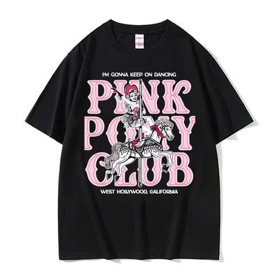 Ограниченная серия футболка Chappell Roan Pink Pony Club Тур Midwest Princess 2024 Футболки Мужские Женские Одежда Мода Винтажная Футболка Топы