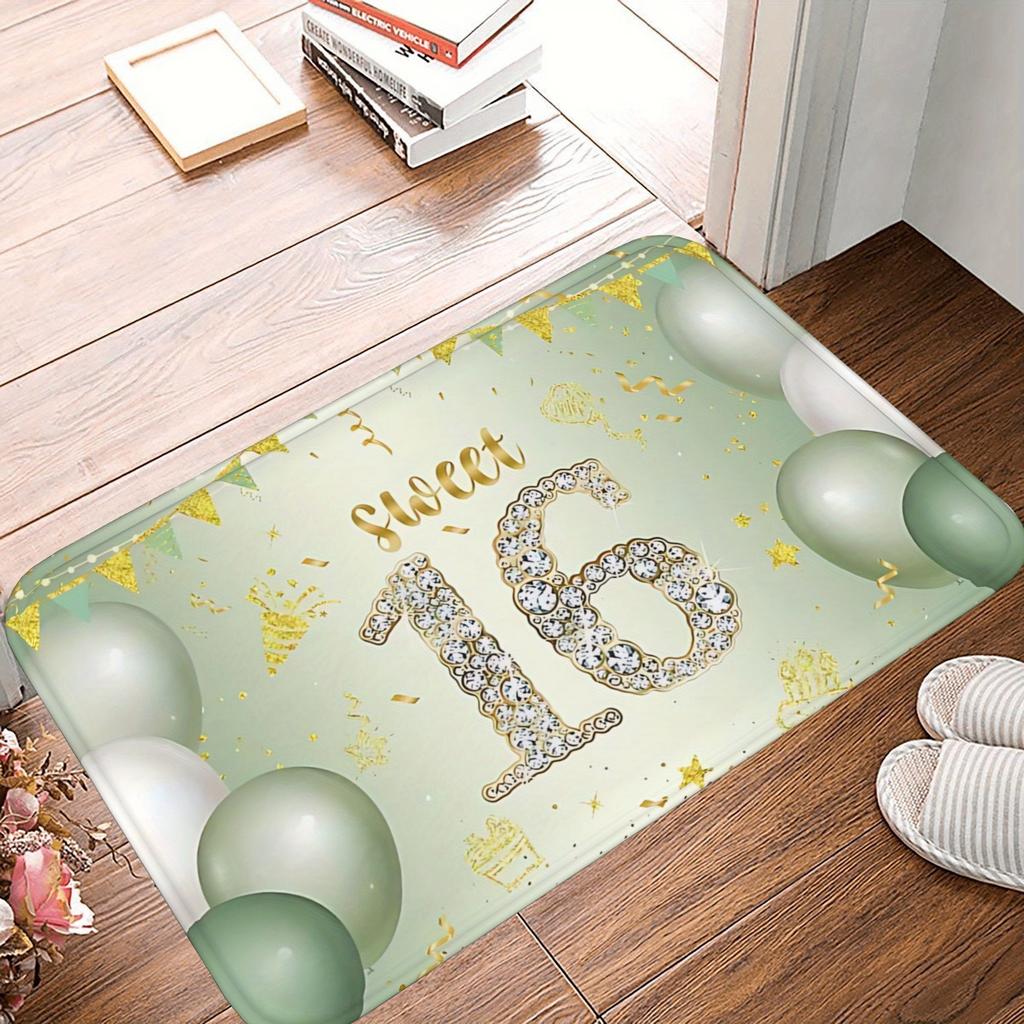 1 шт. Коврик для кухни с рисунком лодки, Нескользящий придверный коврик, Поп-дизайн, Коврик для ванной, Коврик для ванной, Ковер для дома, Раковина, Прачечная, Декор