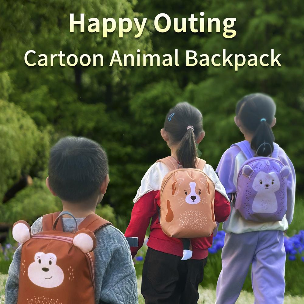 Children School Bags Cartoon Animal Backpack for Boys Girls Waterproof Schoolbag Kindergarten Schoolbag