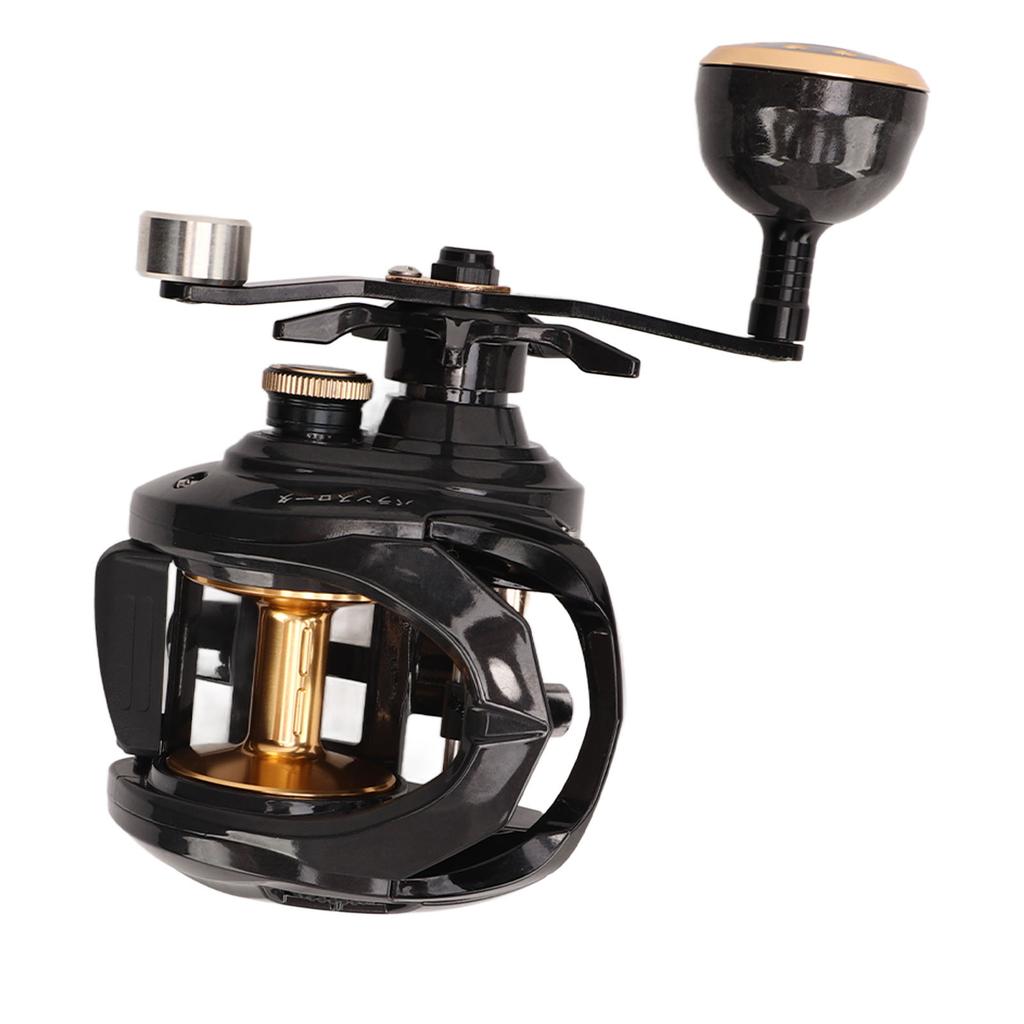 Рыболовная мультипликаторная катушка с низким уровнем шума, катушка из углеродного волокна, металлический корпус, катушка-бейткастер для рыбалки, левая рука