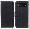 For Google Pixel 7a Anti-drop Leather Phone Case Wallet Stand Cell Phone Cover