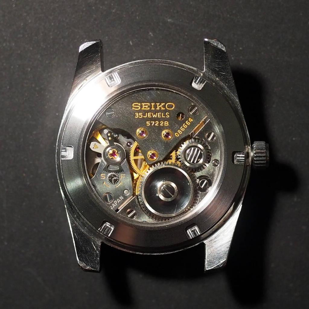 Б/у Grand Seiko Self-Dater 57GS Прозрачная задняя крышка Сапфировое стекло 43999 5722-9990 5722-9991 Grand Seiko 2-е Seiko GS 45gsfan