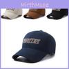 Lettered Habitat Embroidered Baseball Cap Men Women Spring Autumn Shade Sports