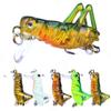 3,5 см 3 г приманка бионическая искусственная приманка для рыбалки на крикета 5 цветов моделирование кузнечика морская рыбалка
