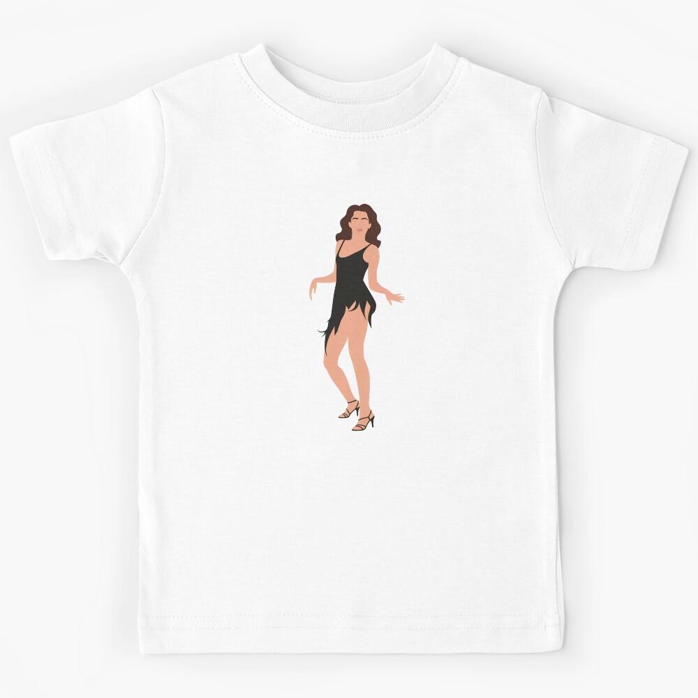 Miley Cyrus Lineless Illustration Kids T-Shirt