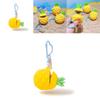 Stitch Summer Beach Collection Pineapple Silicone Keychain With Cute Character Design For Kids And Teens