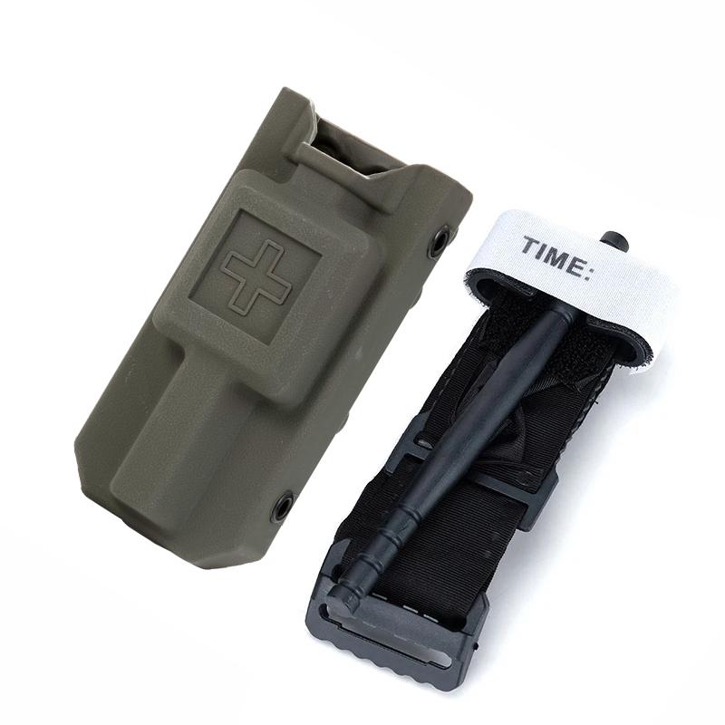 Тактический Жгут Cat Storage Box Сумка MOLLE Медицинский Комплект Военный Фанат На Открытом Воздухе Аварийный Жгутrats Militaire для Крови