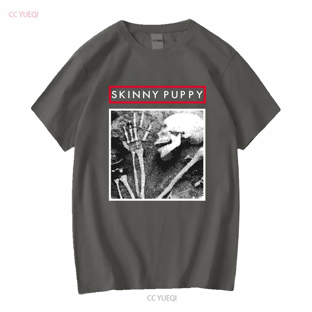 Футболка Skinny Puppy Band Remission Полный размер S 5XL винтажная Стиранная Растянутая Унисекс дизайнерская одежда Стильная homme Немного