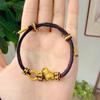 New Year Horse Weave Hand Rope Exquisite Woven Beaded Bracelet  New Year Gift