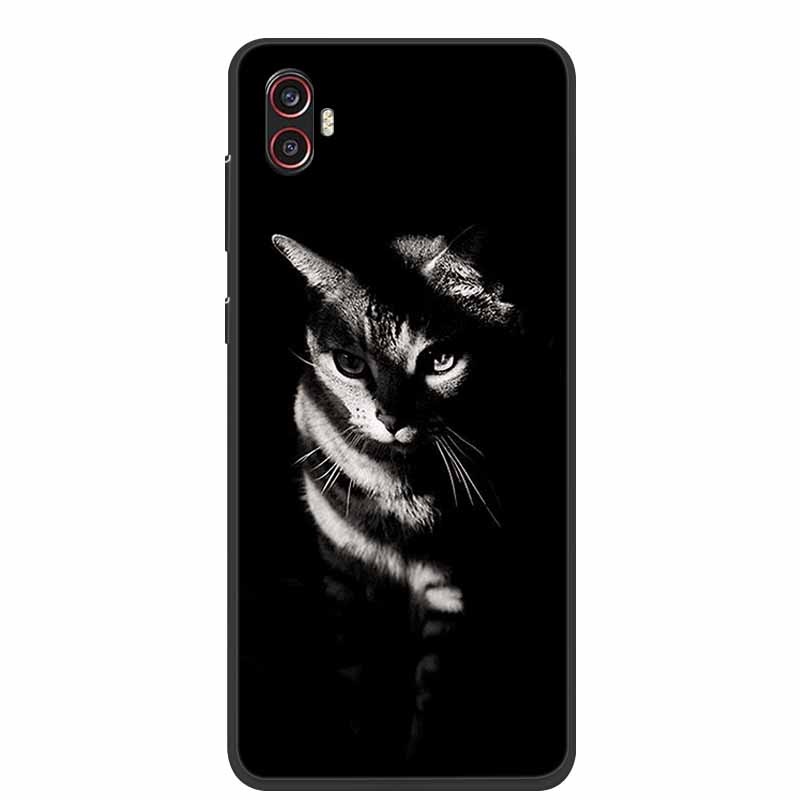Flower Case For Samsung Galaxy Xcover6 Pro TPU Soft Silicone Back Cover For Samsung Galaxy Xcover Pro 2 Shell Xcover 6 Pro Funda