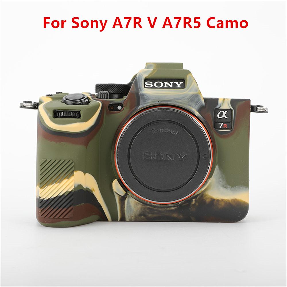Мягкий силиконовый защитный чехол для корпуса камеры для Sony A7R5 A7R4 A7M4 A7R3 A7R2 A7S2 A72 ZVE10 ZV1F ZV1F M2