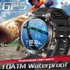 GPS-смарт-часы Adventure GPS Ultimate Military Edition, AMOLED, водонепроницаемость 10 ATM, аккумулятор 730 мАч, Bluetooth-звонки, часы, мужские спортивные часы