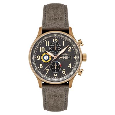 Hawker Hurricane Classic Chronograph Grey Dial Quartz AV-4011-0P Мужские часы