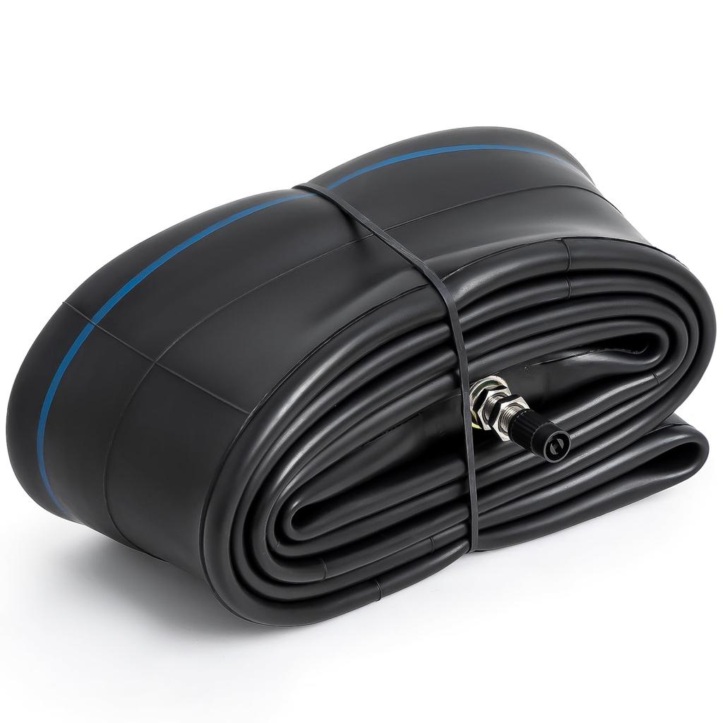 PaoWin Tubes with Thick Wall and TR4 Fits Motorcycle Compatible with and Motorcycles and Mopeds 2-Piece Set, 4.10-18 Valves, 4.10/4.50-18 120/80-18