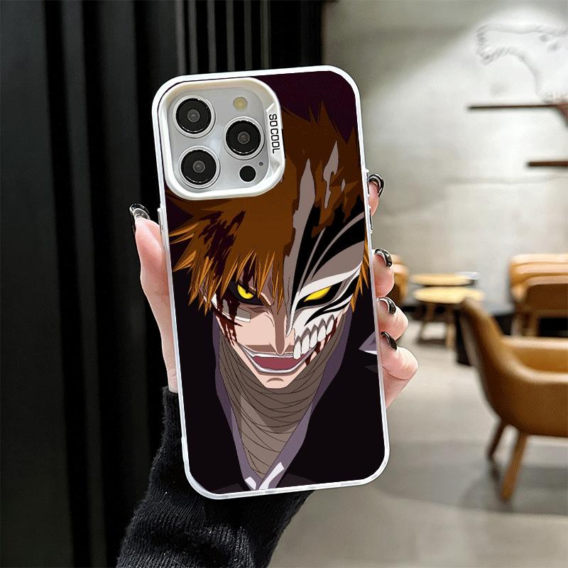 Мягкий чехол для телефона Bleach Kurosaki Ichigo для iPhone 15 16 17 Pro Max 17Air 16E 14 Plus 13 12 Mini Ударопрочный чехол Задняя крышка