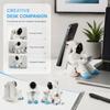 2 Size Astronaut Phone Holder Resin Astronaut Phone Stand Cute Desk Phone Holder  Desktop Use