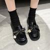Fashion Women Flats Marie Jane Lolita Shoes  Spring Summer New Designer Bow Dress Platform Casual Sandals Women Shoes Mujer