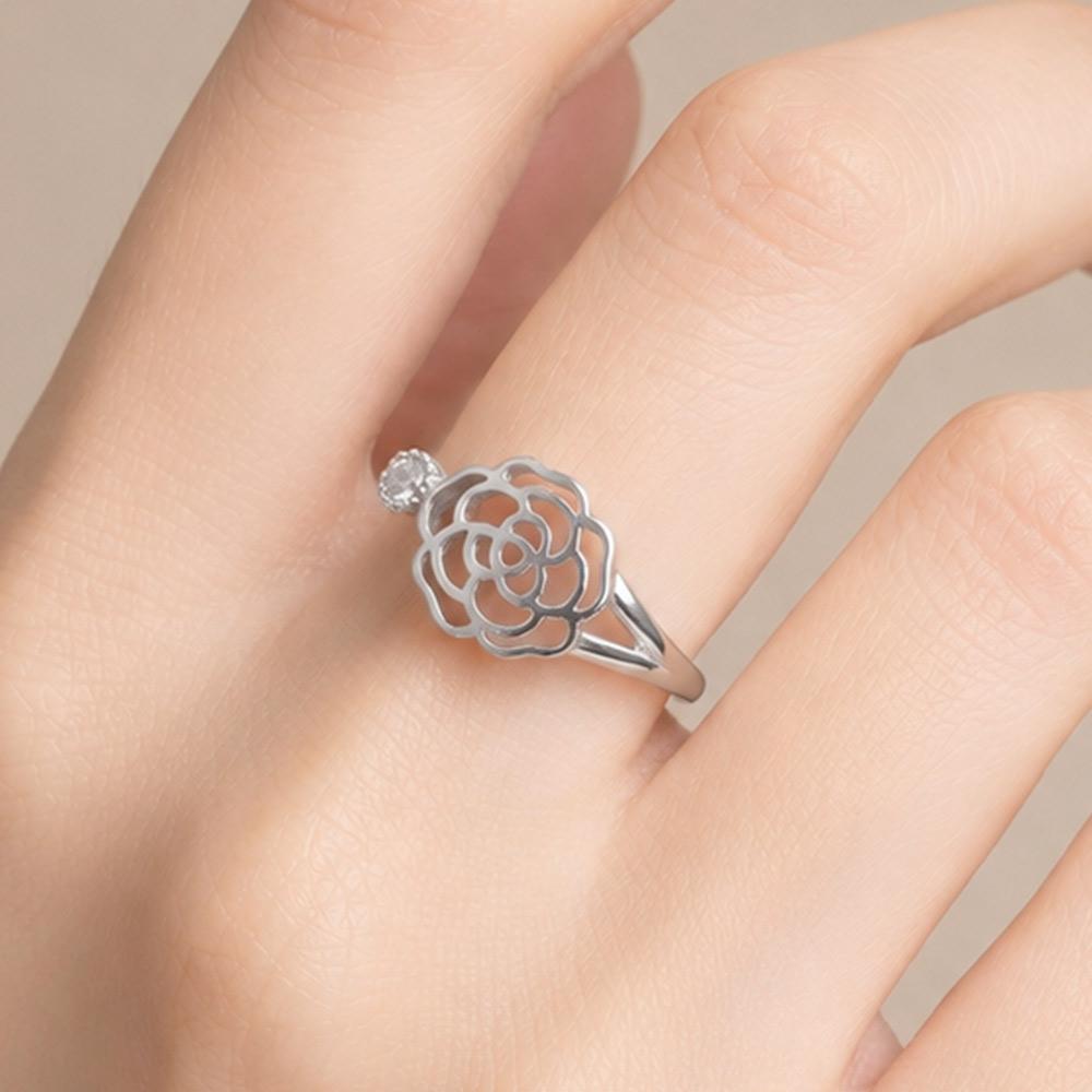 Helene Jewelry Серебро 925 Роза Кольцо Мисс (Тип C)