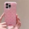 Корейский Милый Чехол для Телефона в Горошек Цвета Макарон для iPhone 17 Air 16 15 14 13 12 Pro Max Модный Эстетичный Противоударный Мягкий Чехол