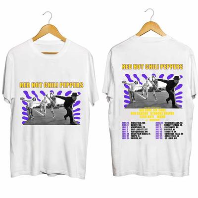Футболка Red Hot Chili Peppers Tour 2024, Футболка группы Red Hot Chili Peppers