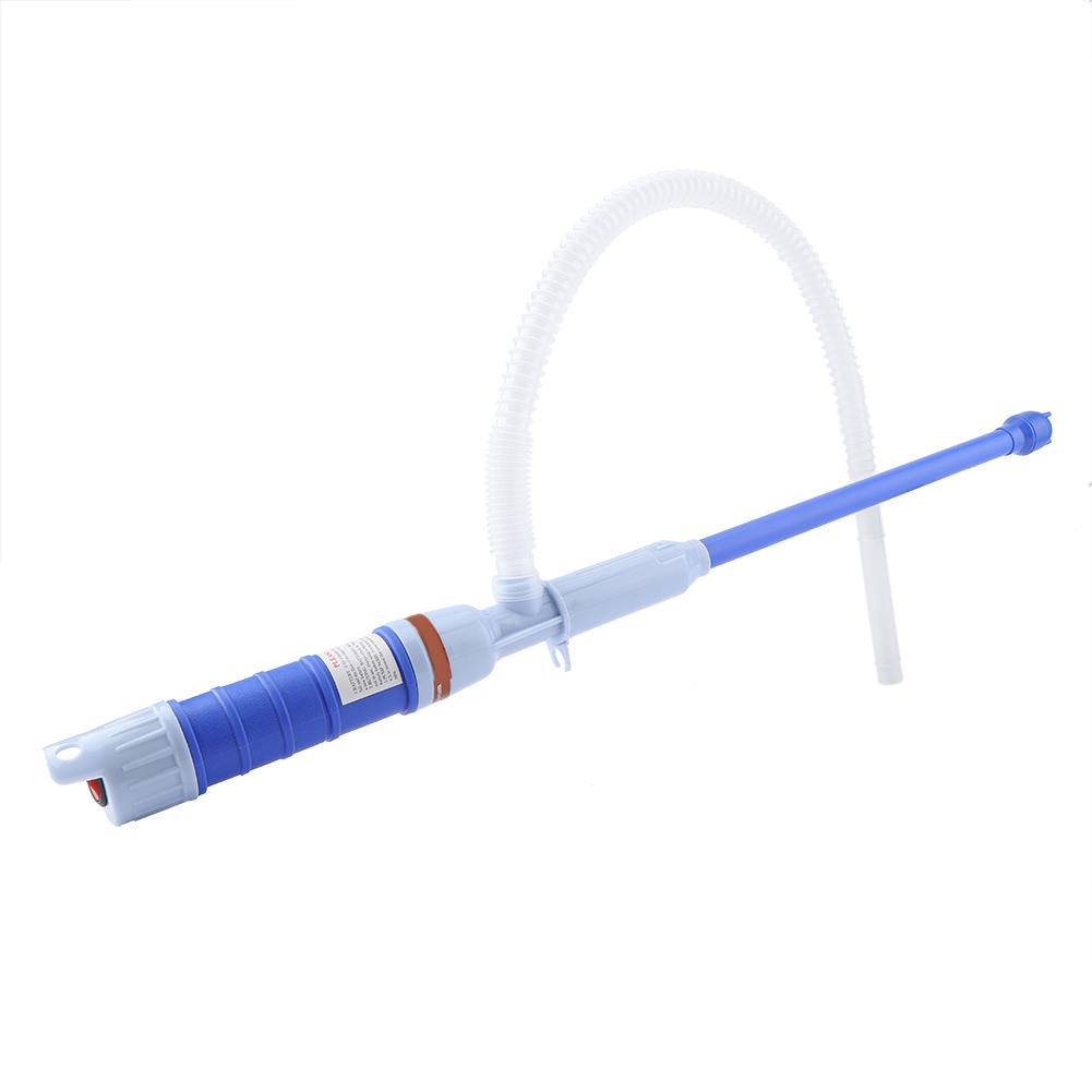 Electric Battery Operated Diesel Oil Liquids Transfer Pump Pipe Fish Tank Water Pump(Blue)