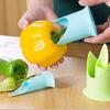 2Pcs/set Creative Pepper Corer Slicer Pepper Seeded Remover Device