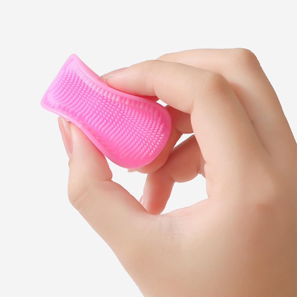 Детская щетка для мытья головы, силиконовая щетка для лица, массажный скрабирующий инструмент, отшелушивающий аксессуар