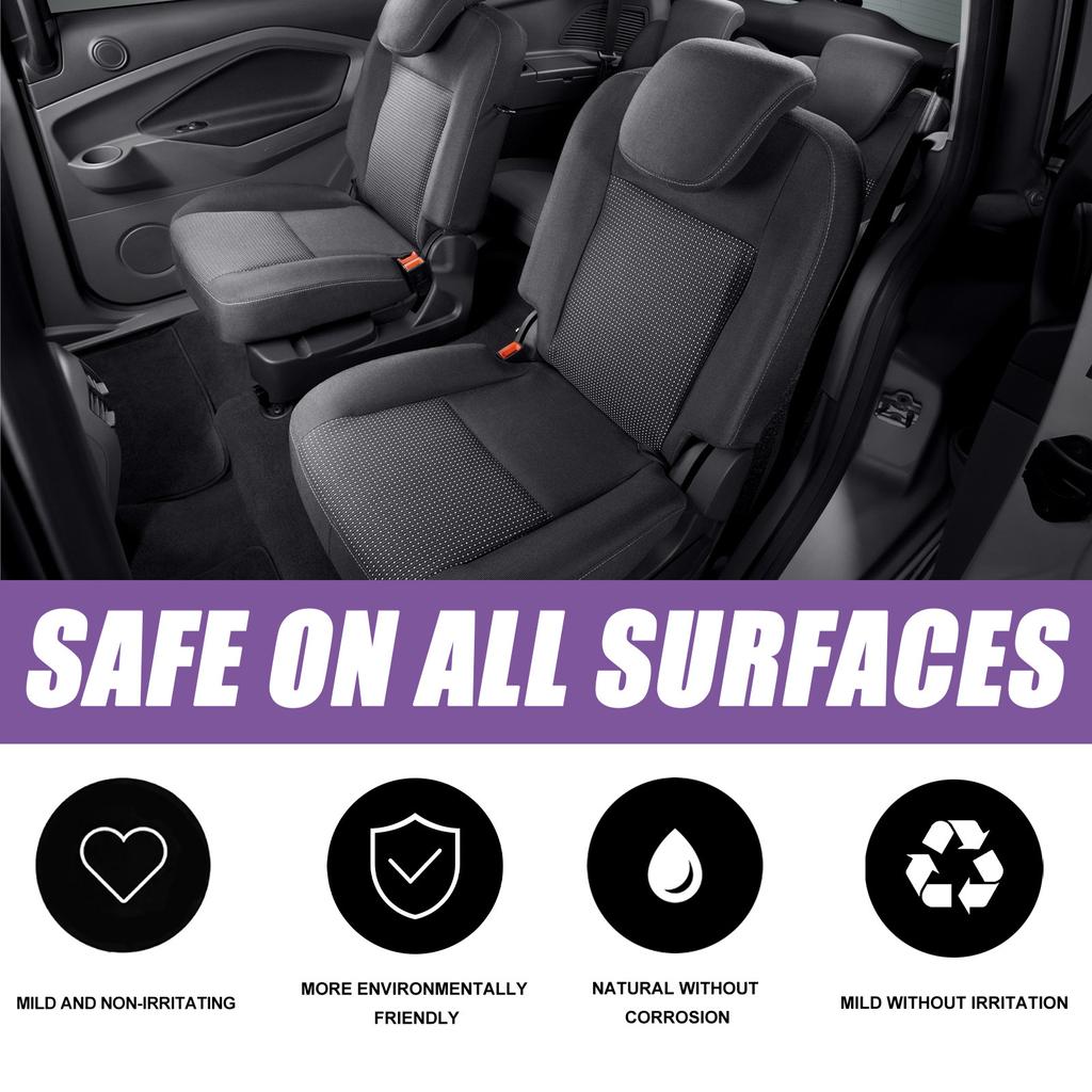Rayhong Car Seat Cleaner Средство для удаления пятен на внутренних панелях сидений, средство для ремонта и технического обслуживания