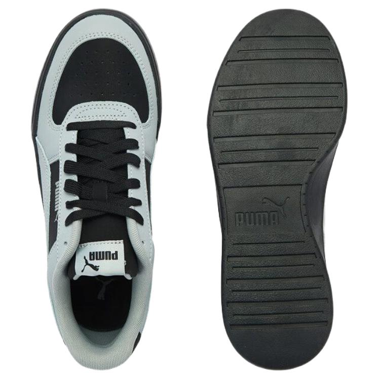 Puma Caven Comfortable Soft Breathable Low-Top Sneakers Unisex Sneakers Black Gray 406753-02