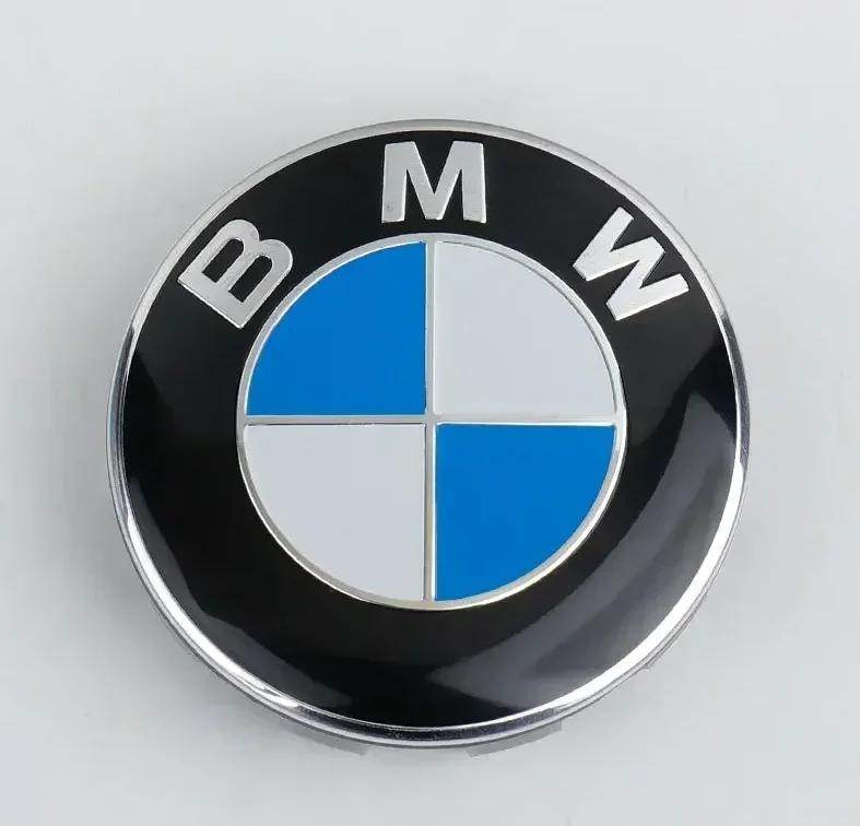 AAAXD1 56mm/68mm 4-piece BMW wheel hub center cover protective cap badge modification, suitable for BMW X5 X3 E39 F25 E60 F15 F35 F18