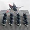 14 шт. MOC Средневековые Гномы Воины Эльфы Рыцари Властелин Колец Урук-хай Орк Солдат Рохана с Фигуркой Короля-Чародея Лидера Строительные Блоки Игрушки