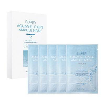 S-Nature Super Aquagel Oasis Ampoule Mask Pack 30 мл, 5 штук, 1 штука