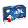 1PC Tin Box Square Candy Box Storage Box Tinplate Box Gift Box Christmas Cookie Box Empty