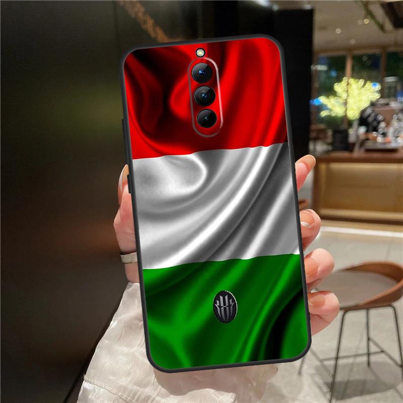 Чехол с флагом Италии для ZTE Nubia Red Magic 8S 8 9 Pro Plus Red Magic 6 7 Pro 6S 7S Pro 5G 5S 6R Funda