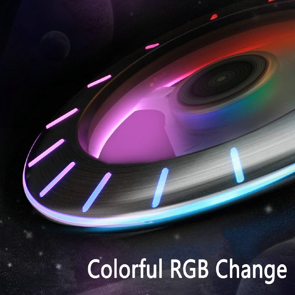 Новый RGB кулер для ЦП RGB охлаждающий вентилятор Универсальный тихий кулер Вентилятор радиатора для LGA 115X/775 AMD FM2/FM1/AM3+/AM4/AM2/940/939/754