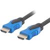 Кабель HDMI - Lanberg - CA-HDMI-20CU-0200-BK - 20 метров - Разрешение 3840x2160 - Позолоченные разъемы