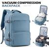 Large Capacity Vacuum Compression Backpack, Business  Airplane Cabin Backpack Travel Bag, School Multifunctional Laptop Backpack