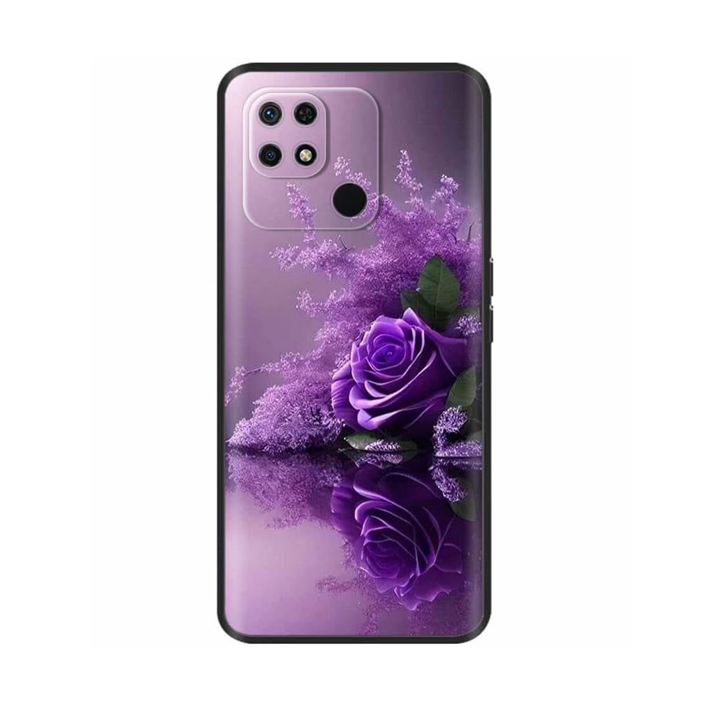 Чехол для Redmi 10C Милый мультяшный Мягкий Жидкий Силиконовый Корпус Телефона Для Xiaomi Redmi 10C Задняя Крышка redmi10C 10 C Чехлы Fundas