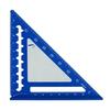 Треугольная линейка Алюминиевая чертежная треугольная линейка 45/90 градусов Прямоугольная Инструмент для столярных работ Математики Геометрии