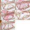 5Pcs Women‘s Panties Cotton Breathable Underwear Seamless Cute Bow Girls Briefs Female Lingerie