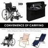 Rollator Travel Bag Reusable Oxford Cloth Foldable Wheelchair Storage Bag Waterproof Wheelchair Bag Wear Resistant Chair Walker