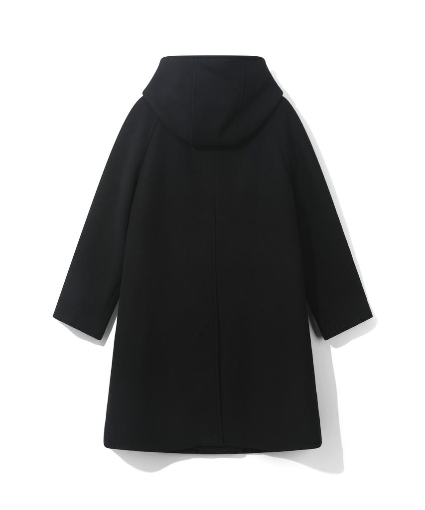 CGP (Women) Double Button Long Coat - Black