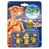 Figurines - Ocio Stock - Collector Set Golden Edition E.T. - 3 Figures - 5 Cm - PVC