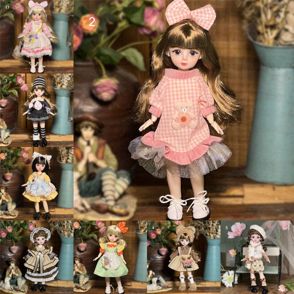 С одеждой обувью BJD кукла с париком макияж лучший подарок шарнирная кукла для девочек дети