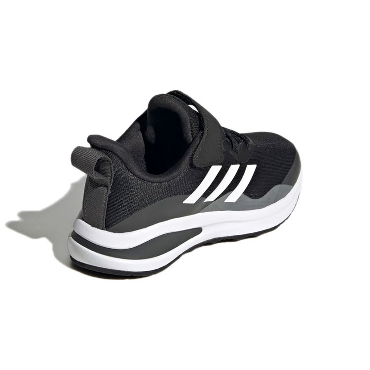 Adidas FortaRun Elastic J Black White Kids Sneakers Core-Black Cloud-White Grey-Six H04120